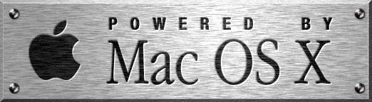 Powered by Mac OS X