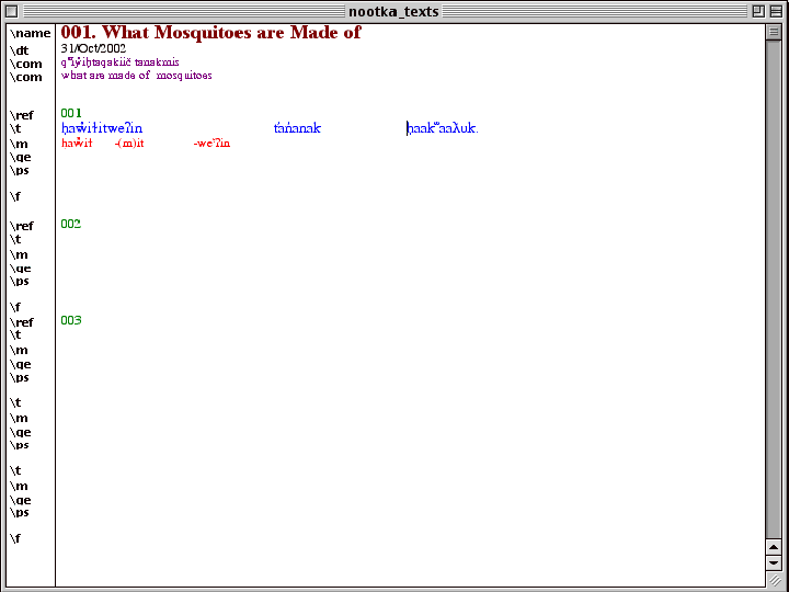 Morphological Breakdown